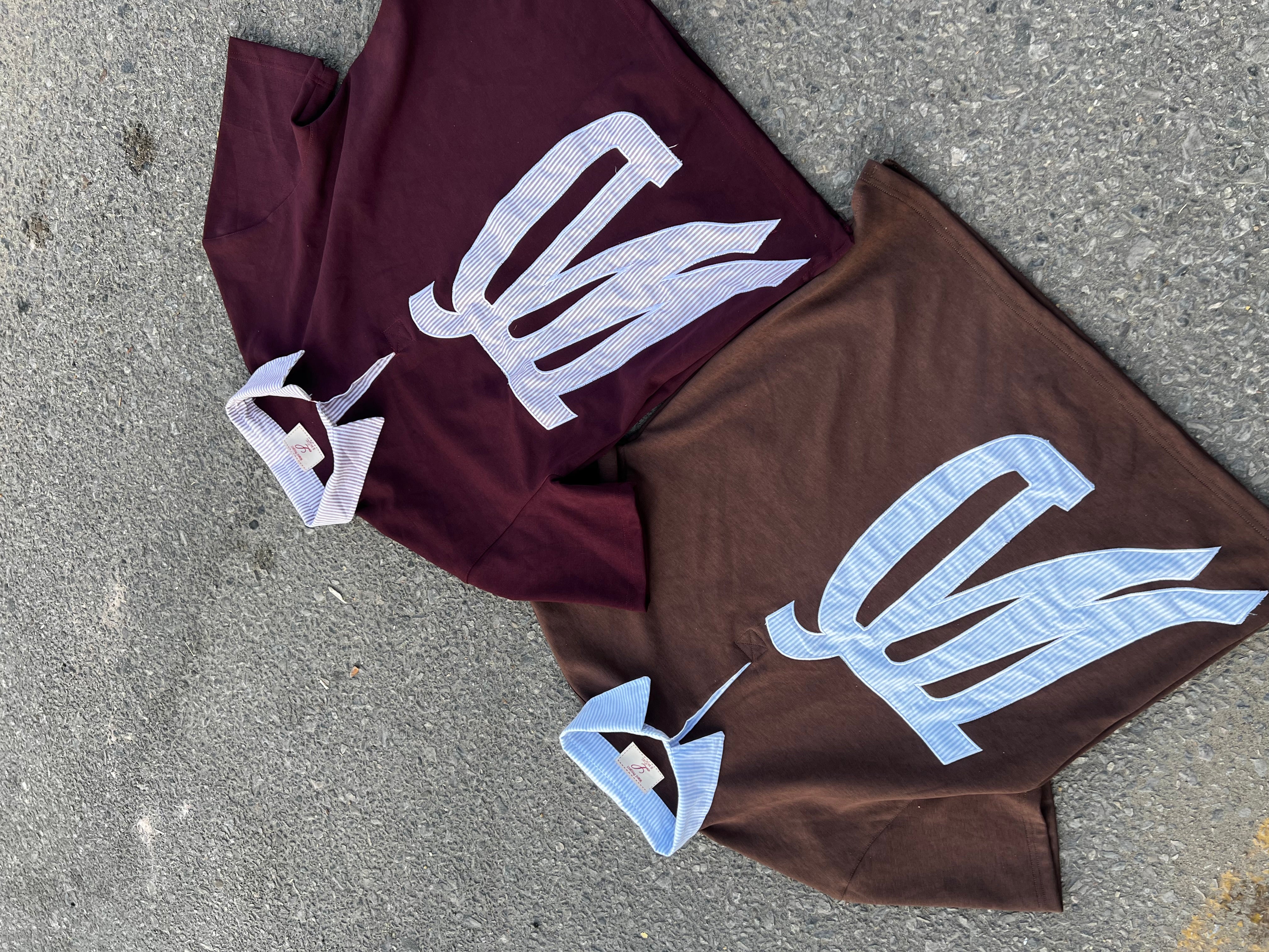 Keep icon polo brown tee