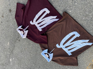 Keep icon polo brown tee
