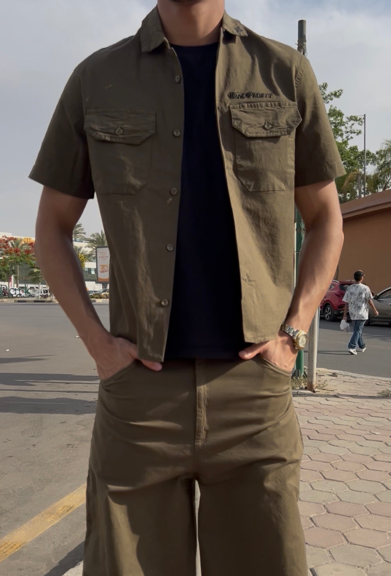 WAND OLIVE SHIRT