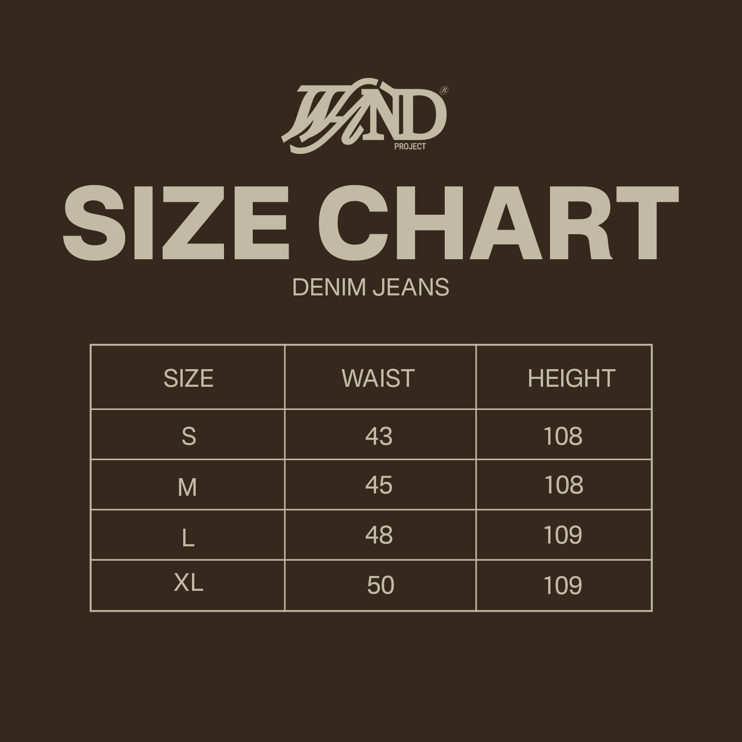 WAND DIRTY DENIM