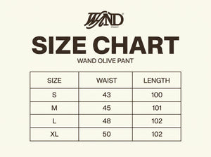 WAND OLIVE PANTS